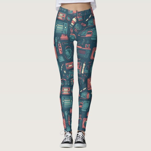 Laatste van het verleden: Tech van 80 Leggings (Voorkant)
