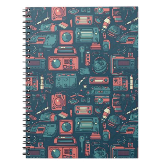 Laatste van het verleden: Tech van 80 Notitieboek (Voorkant)