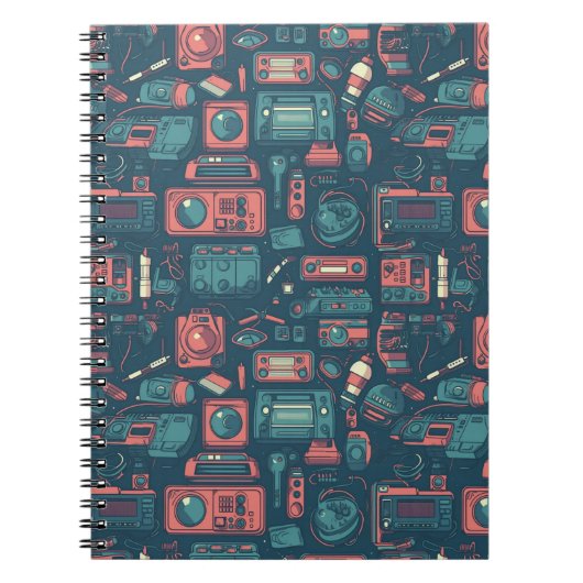 Laatste van het verleden: Tech van 80 Notitieboek (Voorkant)