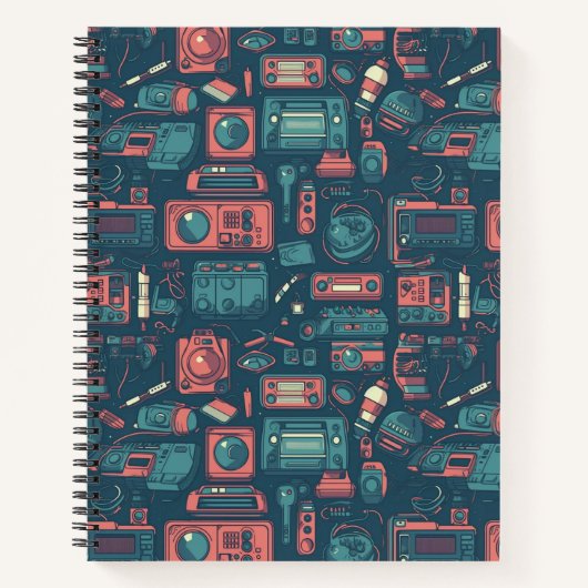 Laatste van het verleden: Tech van 80 Notitieboek (Voorkant)