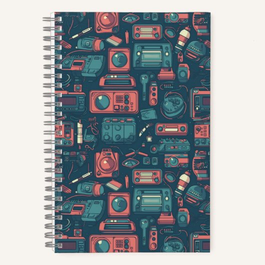 Laatste van het verleden: Tech van 80 Notitieboek (Voorkant)