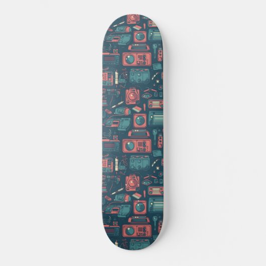 Laatste van het verleden: Tech van 80 Persoonlijk Skateboard (Voorkant)