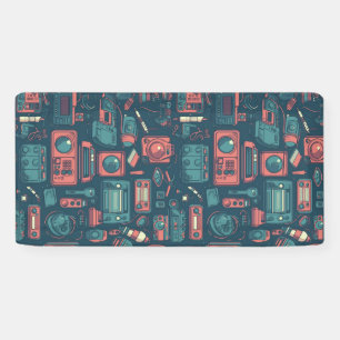 Laatste van het verleden: Tech van 80 Spandoek