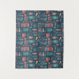 Laatste van het verleden: Tech van 80 Wandkleed