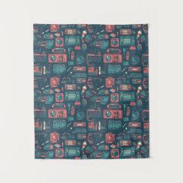 Laatste van het verleden: Tech van 80 Wandkleed