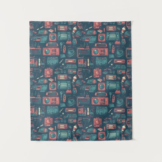 Laatste van het verleden: Tech van 80 Wandkleed (Voorkant)