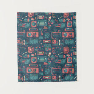 Laatste van het verleden: Tech van 80 Wandkleed