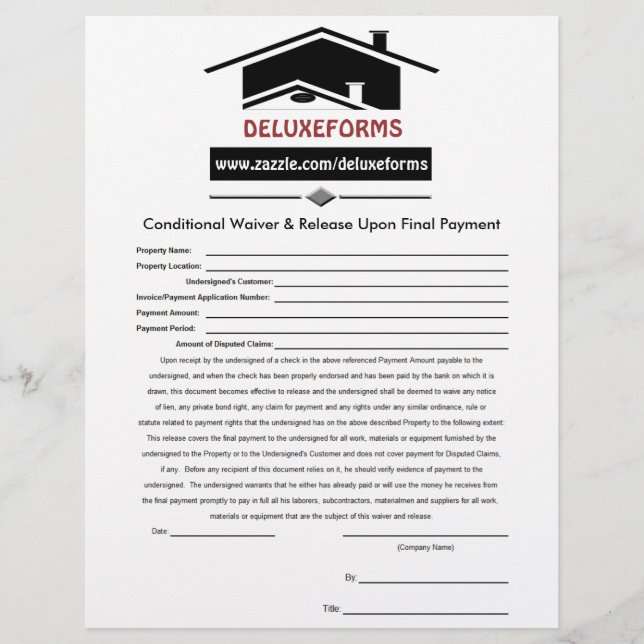 Laatste versie van voorwaardelijke vrijstelling zw (Voorkant)