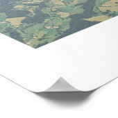 Laatste vlucht van oliespannen poster (Hoek)