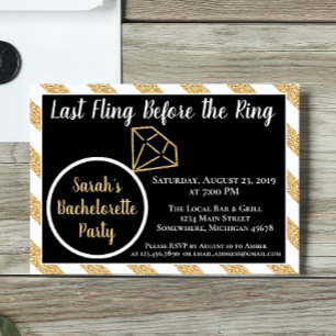 Laatste vlucht voor de Ring, Diamond Bachelorette Kaart