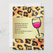 Laatste vlucht voor Ring Wild Bachelorette Party Kaart (Achterkant)