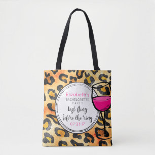 Laatste vlucht voor Ring Wild Bachelorette Tote Bag