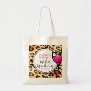 Laatste vlucht voor Ring Wild Bachelorette Tote Bag