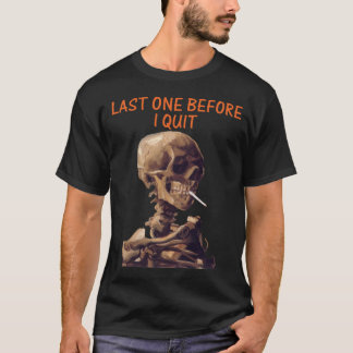 Laatste voor ik vertrek t-shirt