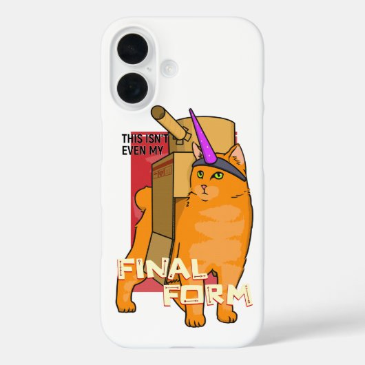 Laatste vorm - Battle Cat Case-Mate iPhone Case (Achterkant)