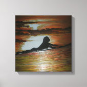 Laatste vraag laatste golf canvas afdruk (Voorkant)