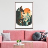 Laatste Waak Voor De Dageraad Canvas Afdruk (Insitu (Woonkamer))