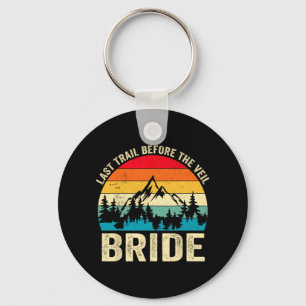Laatste Wandeltocht Voor De Sluier Bruid Retro Wan Sleutelhanger