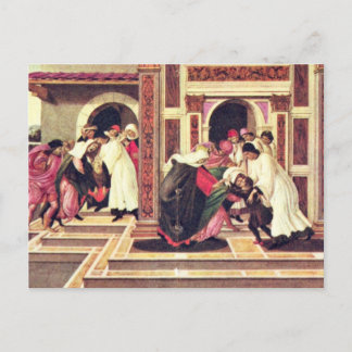 Laatste wonder en de dood van St. Zenobius Briefkaart