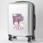 Laatste woorden Custom Cut Sticker (Koffer)