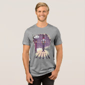 Laatste woorden Tri-Blend shirt (Voorkant volledig)