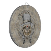 Laatste Word Skull en Pistolen Dartbord (Voorkant Links)