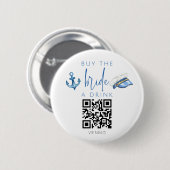 Laatste Zeil Voor De Veil Bachelorette Button (Voorkant /achterkant)