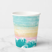 Laatste Zeil Voor De Veil Zeilboot Bachelorette Papieren Bekers (Achterkant)