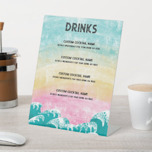 Laatste Zeil Voor De Veil Zeilboot Bachelorette Reclamebord Met Voetstuk