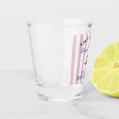 Laatste Zeiltocht Voor de Sluier Bruidsmeisjes Sho Shot Glas (Links)