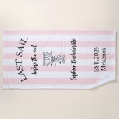 Laatste Zeiltocht Voor de Sluier Handdoek | Mariti (Voorkant)