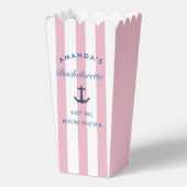 Laatste zeiltocht voor de sluier vrijgezellenfeest bedankdoosjes (Achterkant)