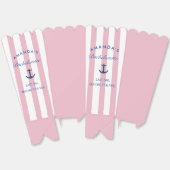 Laatste zeiltocht voor de sluier vrijgezellenfeest bedankdoosjes (Ongevouwen)