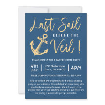 Laatste zeiltocht voor de sluier vrijgezellenfeest