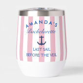 Laatste zeiltocht voor de Veil Bachelorete Wine Tu (Voorkant)