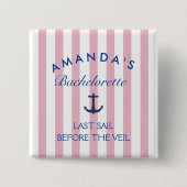 Laatste zeiltocht voor de Veil Bachelorette Button (Voorkant)