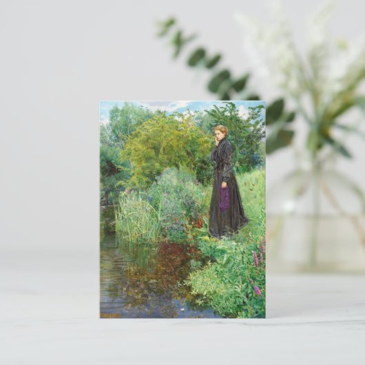 Laatste zomer was het gras groener | Byam Shaw Briefkaart (Staand voorkant)