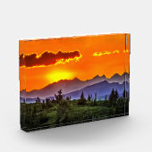Laatste zonsondergang fotoblokken (Links)