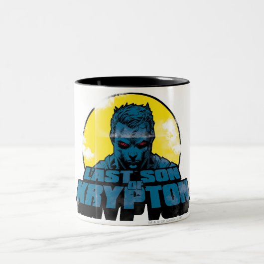 Laatste zoon - Rode ogen Tweekleurige Koffiemok (Center)