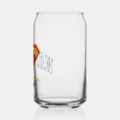 Laatste zoon van Krypton Emblem Blikvorm Glas (Links)