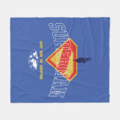 Laatste zoon van Krypton Emblem Fleece Deken (Voorkant (Horizontaal))