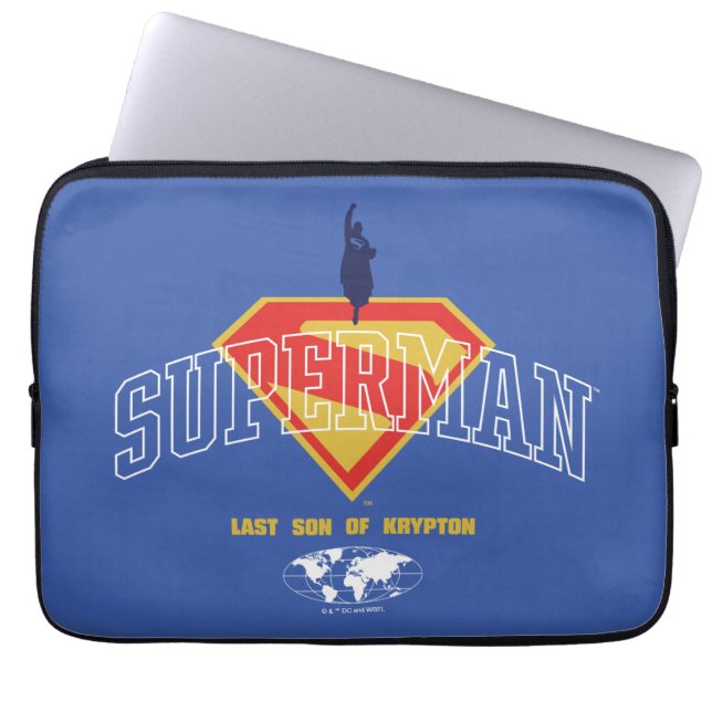 Laatste zoon van Krypton Emblem Laptop Sleeve (Voorkant)