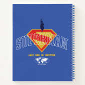 Laatste zoon van Krypton Emblem Notitieboek (Achterkant)