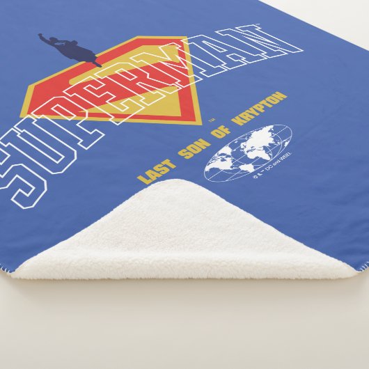 Laatste zoon van Krypton Emblem Sherpa Deken (3/4)