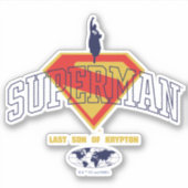 Laatste zoon van Krypton Emblem Sticker (Voorkant)