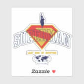 Laatste zoon van Krypton Emblem Sticker (Vel)