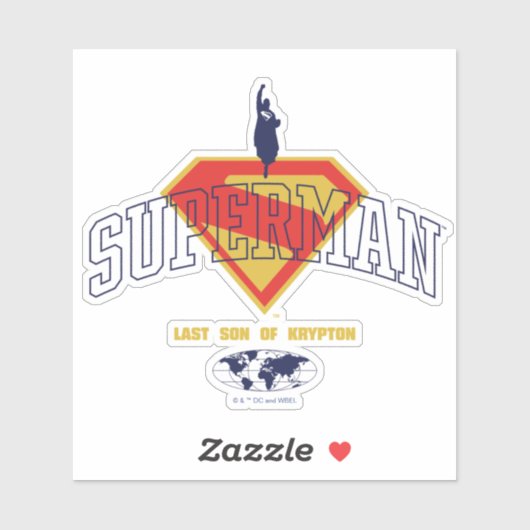 Laatste zoon van Krypton Emblem Sticker (Vel)