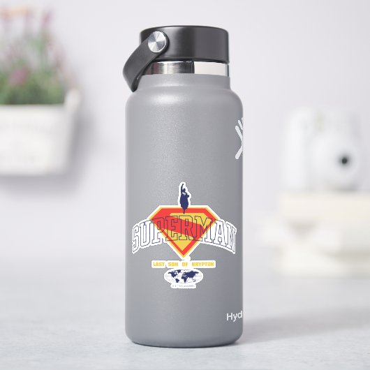 Laatste zoon van Krypton Emblem Sticker (HydroFlask)