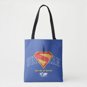 Laatste zoon van Krypton Emblem Tote Bag