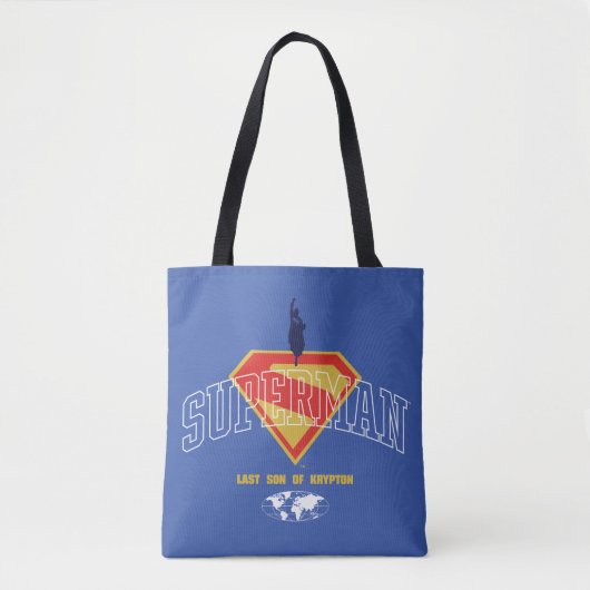 Laatste zoon van Krypton Emblem Tote Bag (Voorkant)